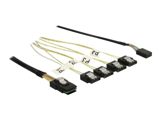 DELOCK Kabel Mini SAS SFF-8087 > 4xSATA