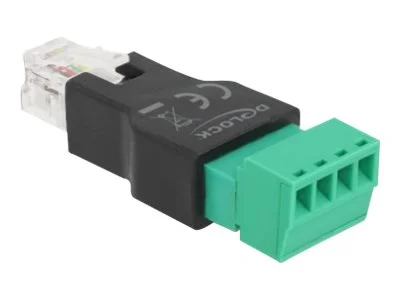 DELOCK Adapter RJ11/14 zu Terminalblock