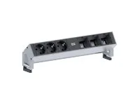 BACHMANN DESK2 3x Schutzkontakt 3x ABD