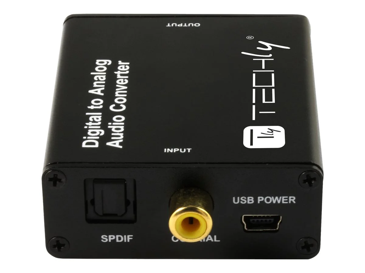 TECHLY Digital auf Analog Audio