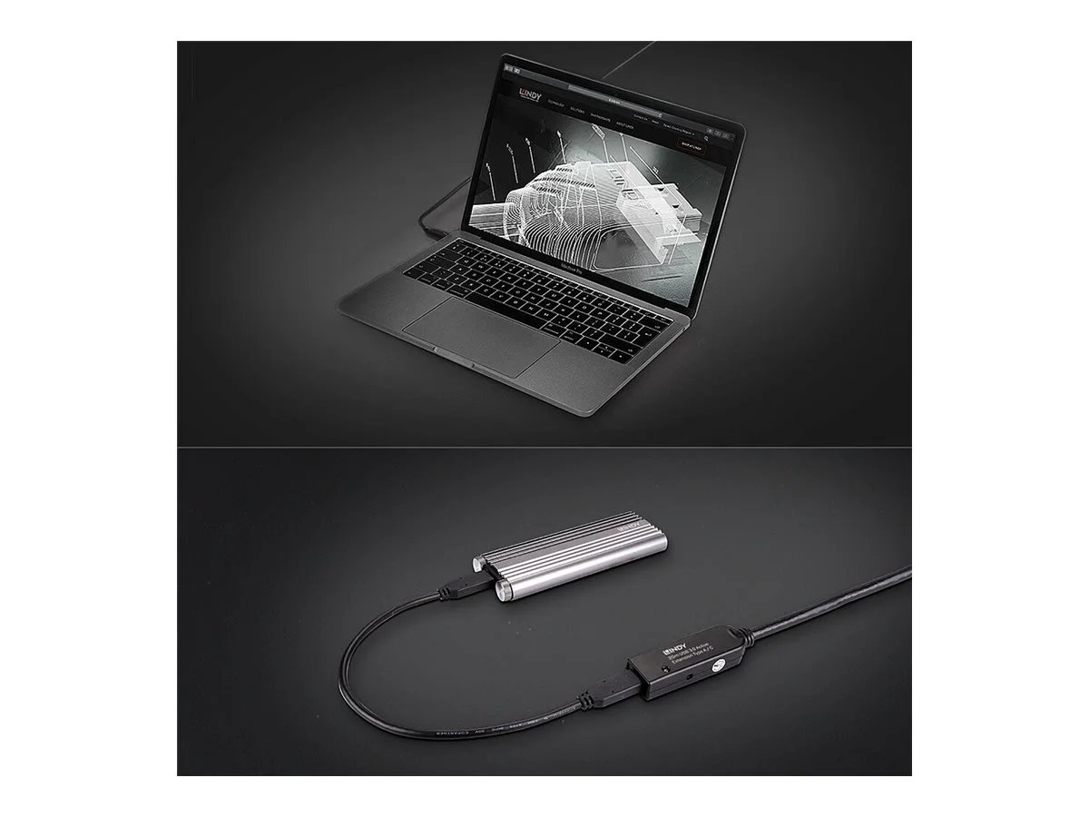 LINDY 20m USB 3.0 Active Extension Type