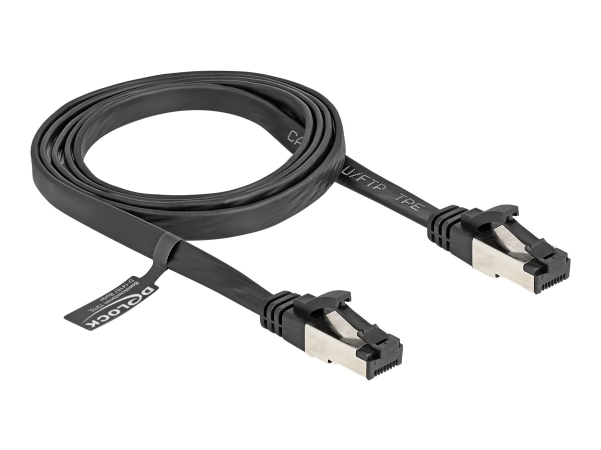 DELOCK RJ45 Flachband Patchk Cat.8.1 1m