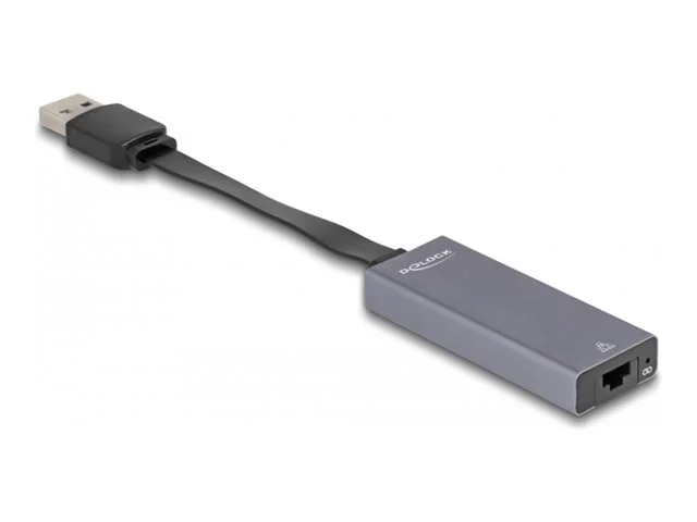 DELOCK USB Typ-A Adapter 2,5 Gigabit LAN