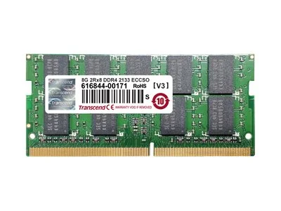 TRANSCEND 8GB DDR4 2400 ECC-SO-DIMM 1Rx8