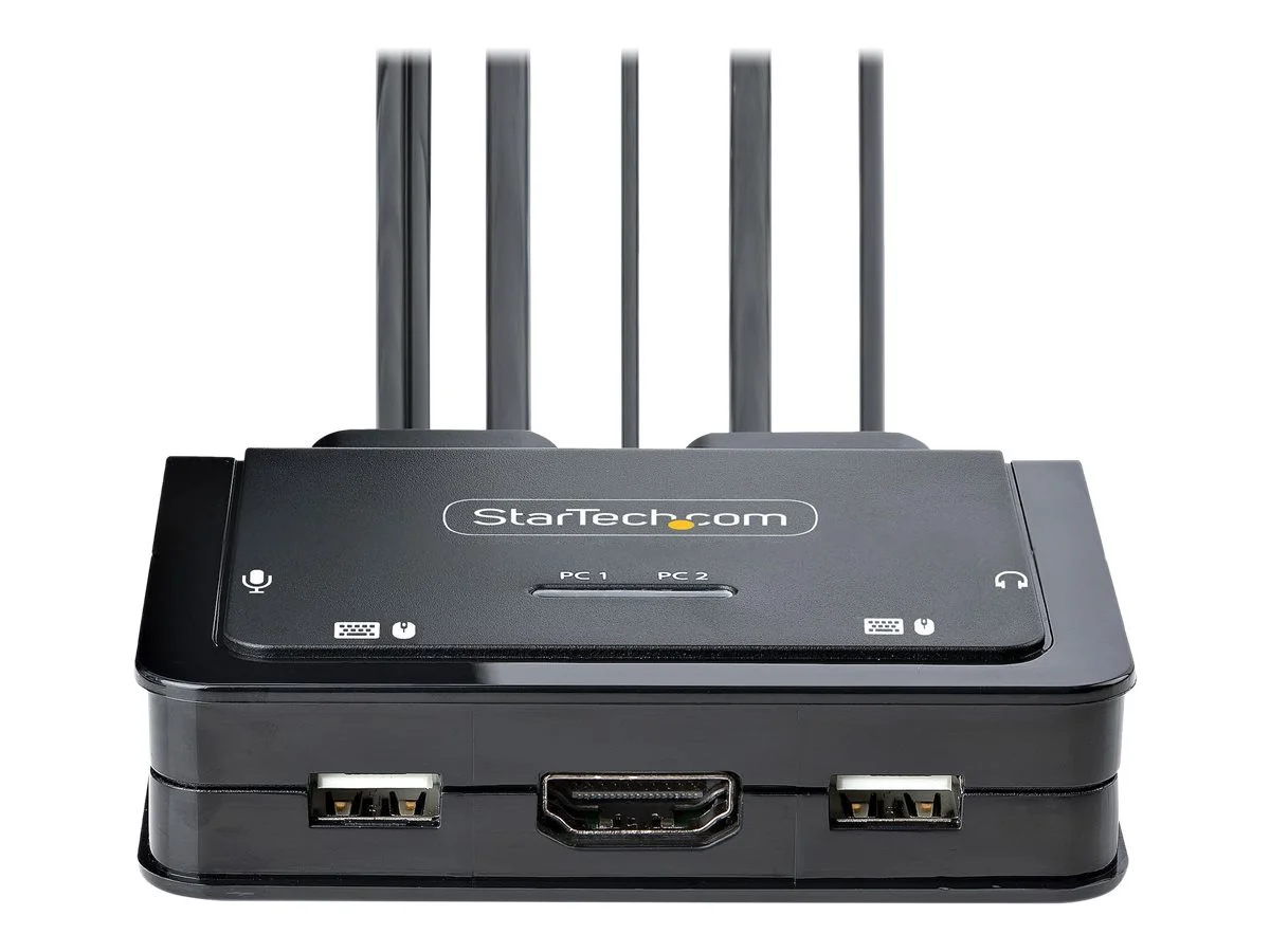 STARTECH 2-Port Hybrid 4K KVM-Switch