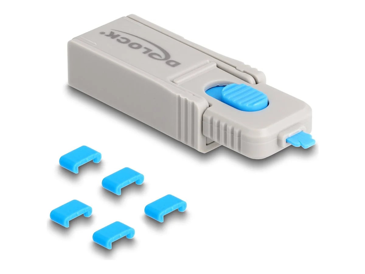DELOCK Type-C Port Blocker Set f Type-C
