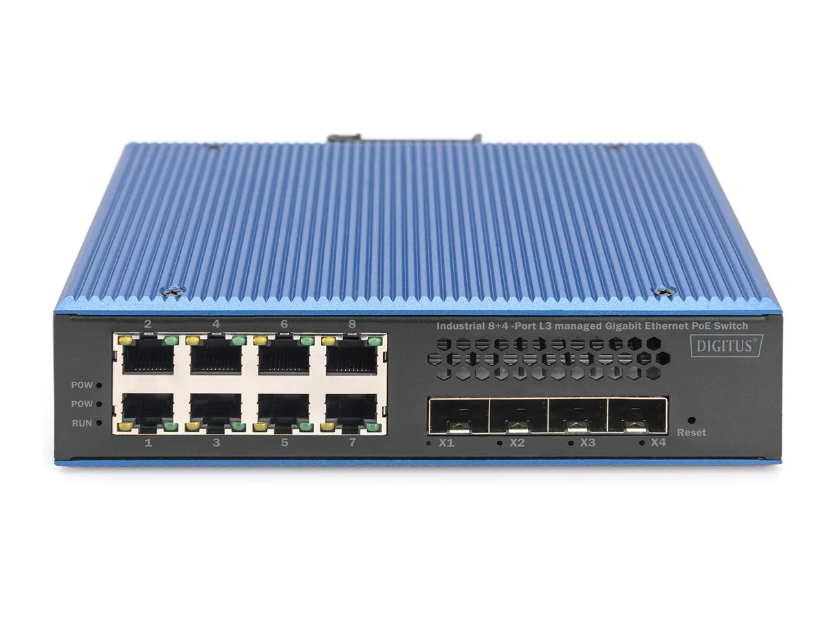 DIGITUS Ind. 8+4SFP+Port L2 managed