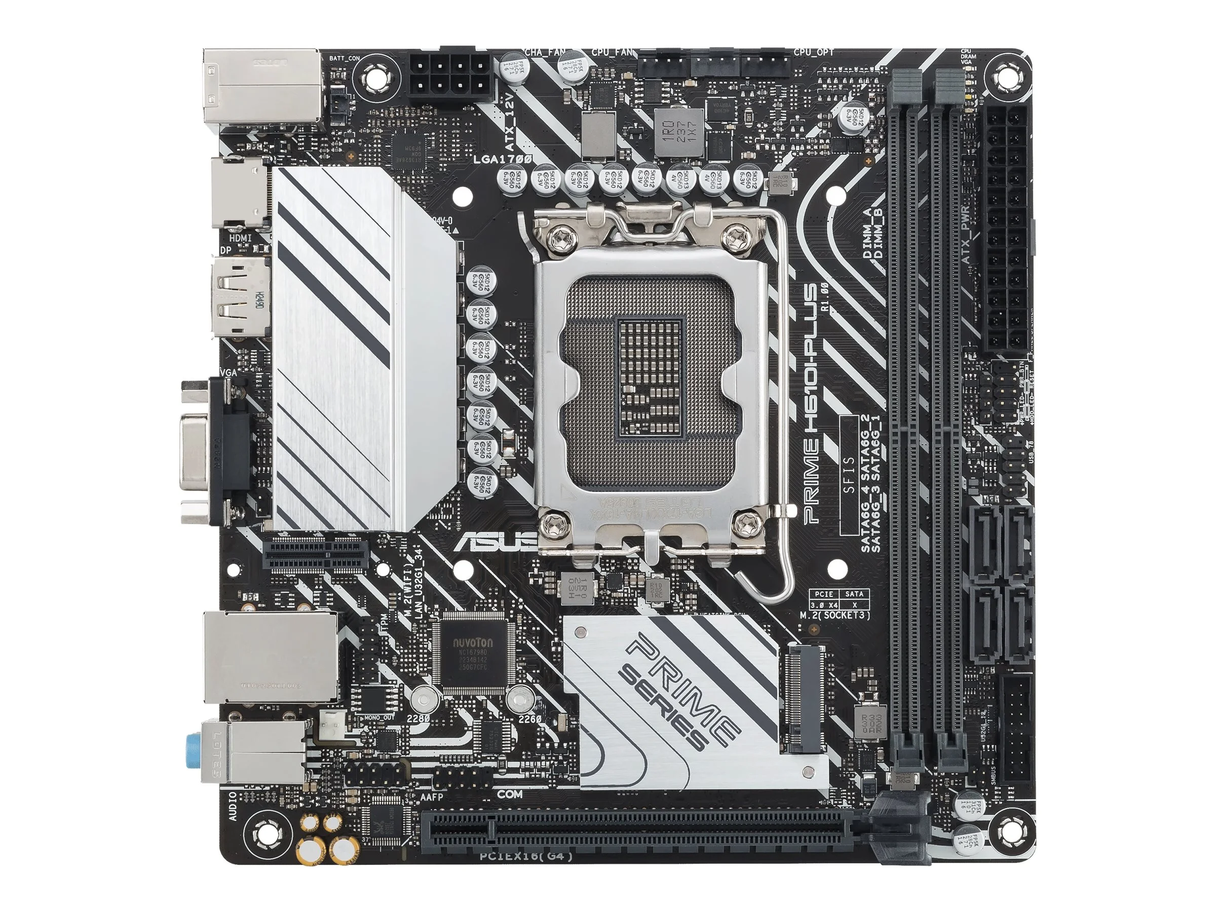 ASUS PRIME H610I-PLUS-CSM Intel LGA 1700