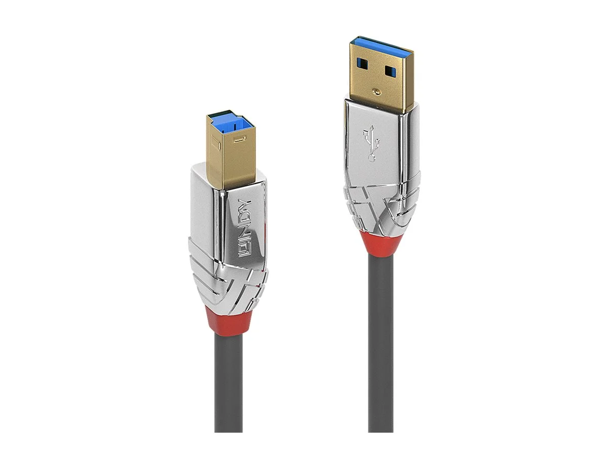 LINDY 0,5m USB 3.0 Typ A/B Kabel Cromo