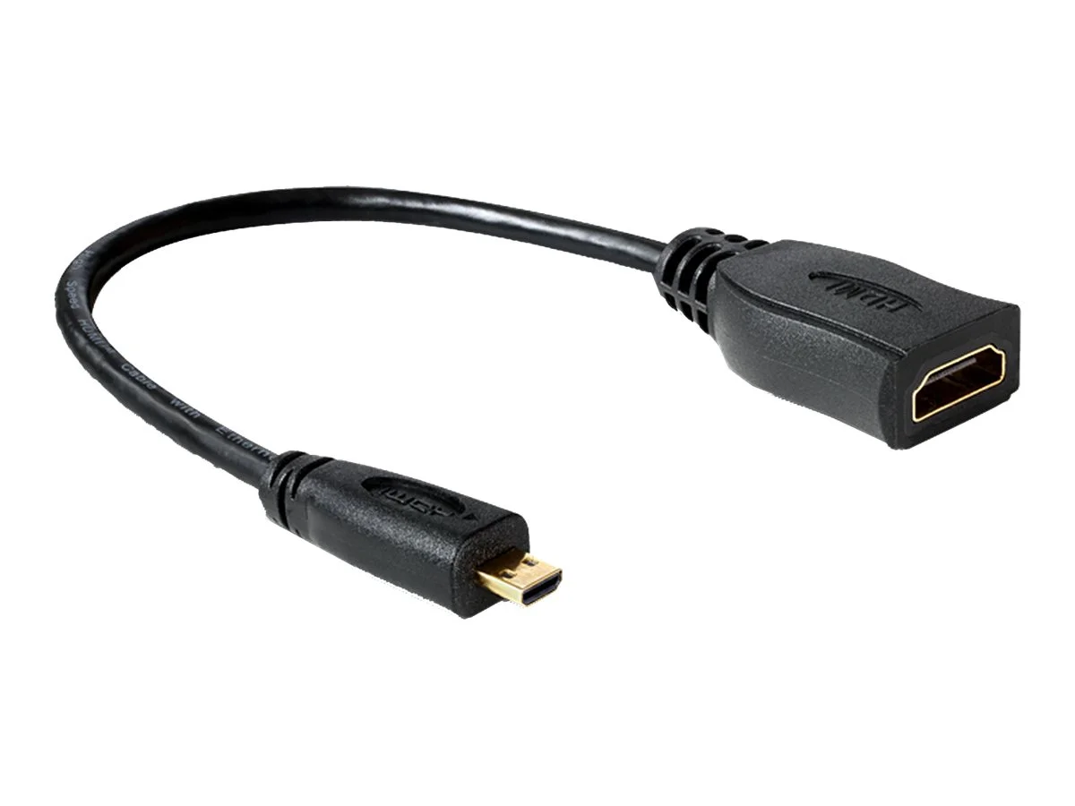 DELOCK Adapterkabel micro HDMI-D St > HD
