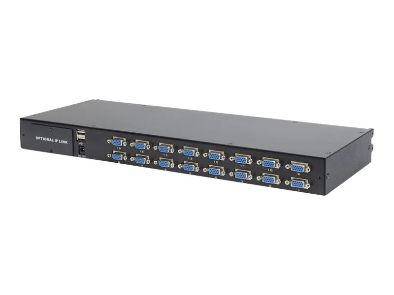 DIGITUS Modularer KVM Switch 16-Port