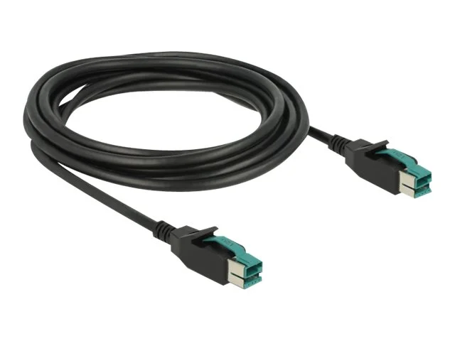 DELOCK PoweredUSB Kabel 12 V >12 V 3 m