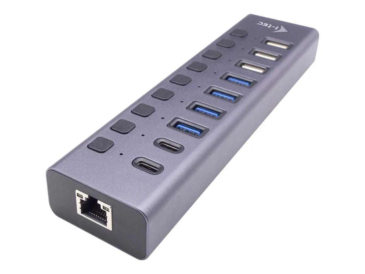 I-TEC USB 3.0/USB-C 9Port HUB + GLAN