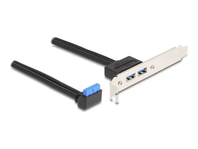 DELOCK Slotblech 1 x USB 5 Gbps Pfostenb