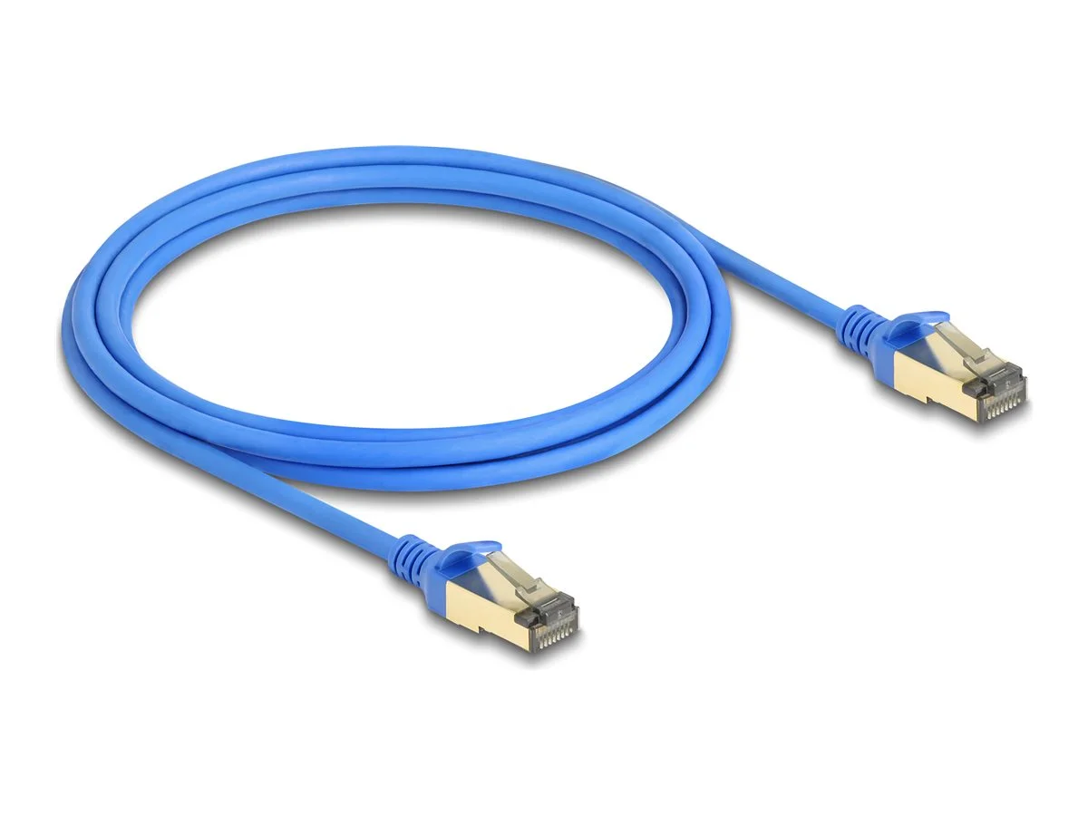 DELOCK RJ45 Netzwerkk Cat.8.1 2m blau