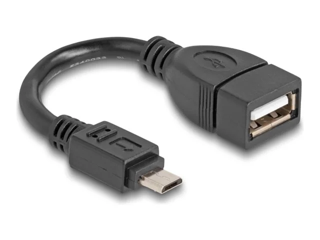 DELOCK USB2.0 OTG Kabel Typ Micro-B 11cm