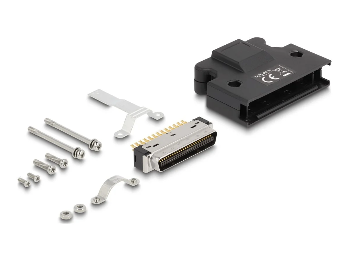 DELOCK MDR Stecker 50 Pin Lötanschluss