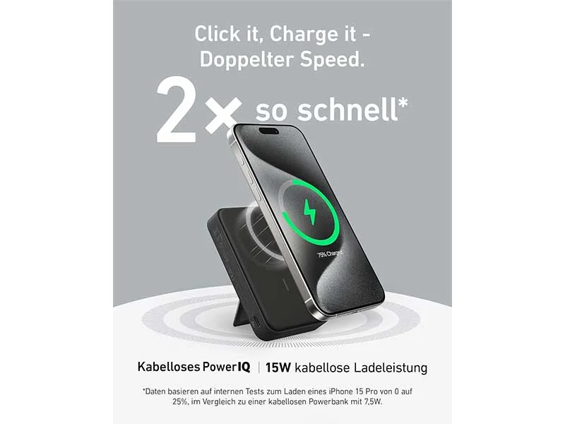 ANKER 633 MagGo PowerBank (10K) black