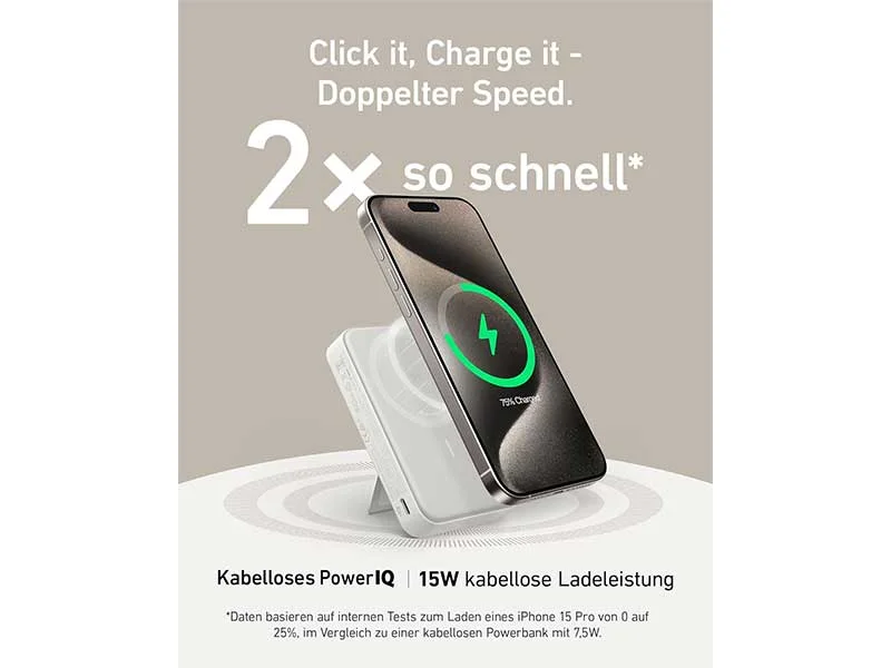 ANKER 633 MagGo PowerBank (10K) white