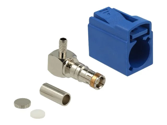 DELOCK FAKRA C Buchse 90 zum Crimpen