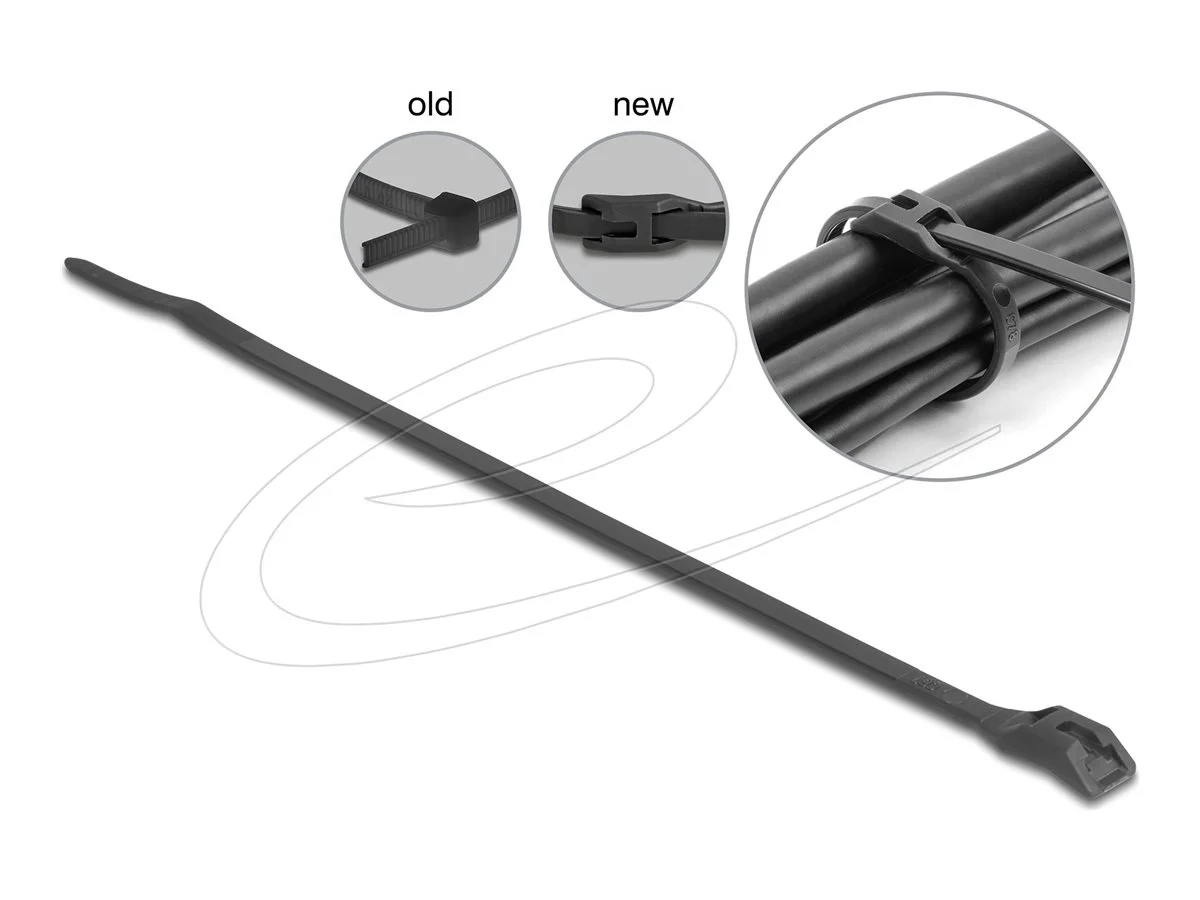 DELOCK Kabelbinder L 150 x B 3,6mm 100