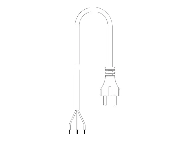 BACHMANN Zuleitung H03VV-F 3G0.75 3m