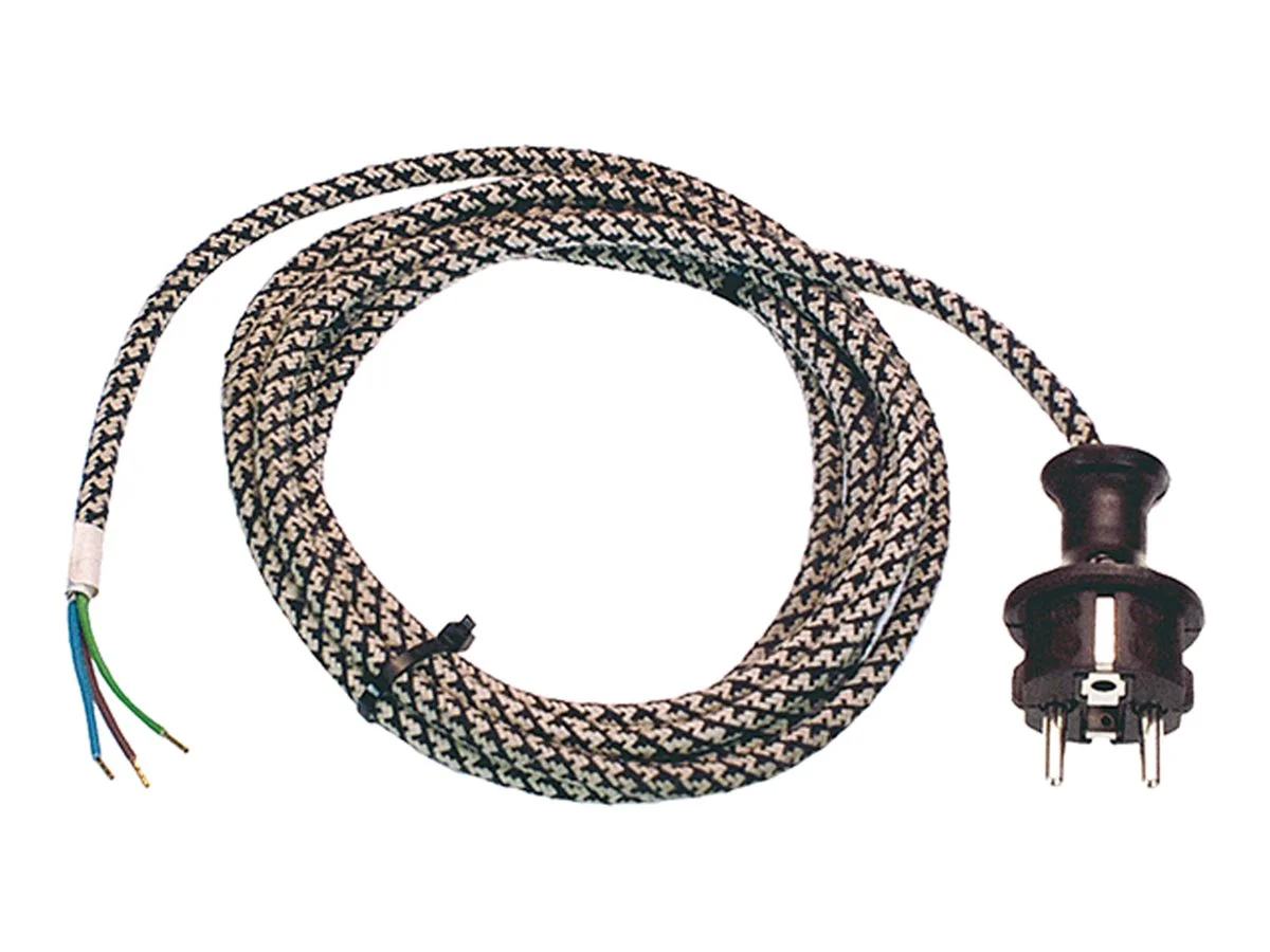 BACHMANN Zuleitung Bugeleisen 3m H03RT-H