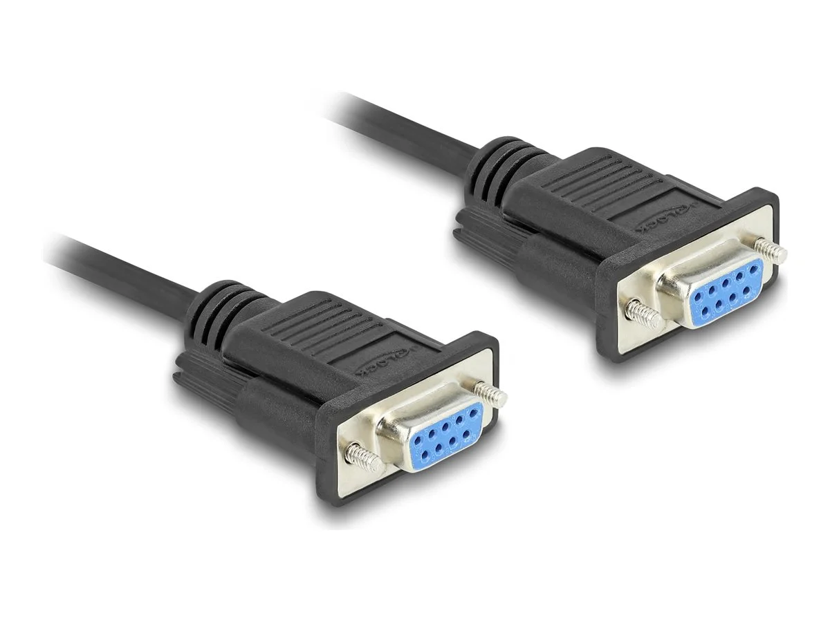 DELOCK Seriell Kabel RS-232 D-Sub9 0,5m