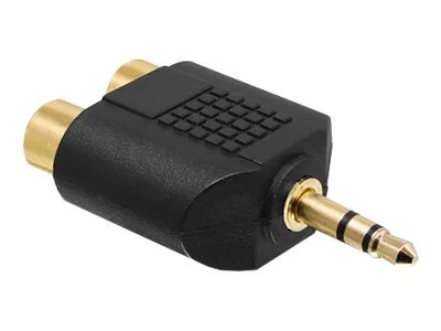 DELOCK Adapter Audio Klinke 3,5mm 3 Pin
