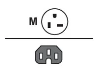 HPE 2.5M C15 to NEMA L6-20P Power Cord