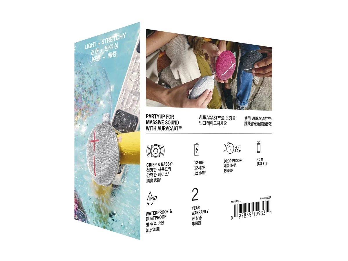 LOGI Ultimate Ears Miniroll Grey