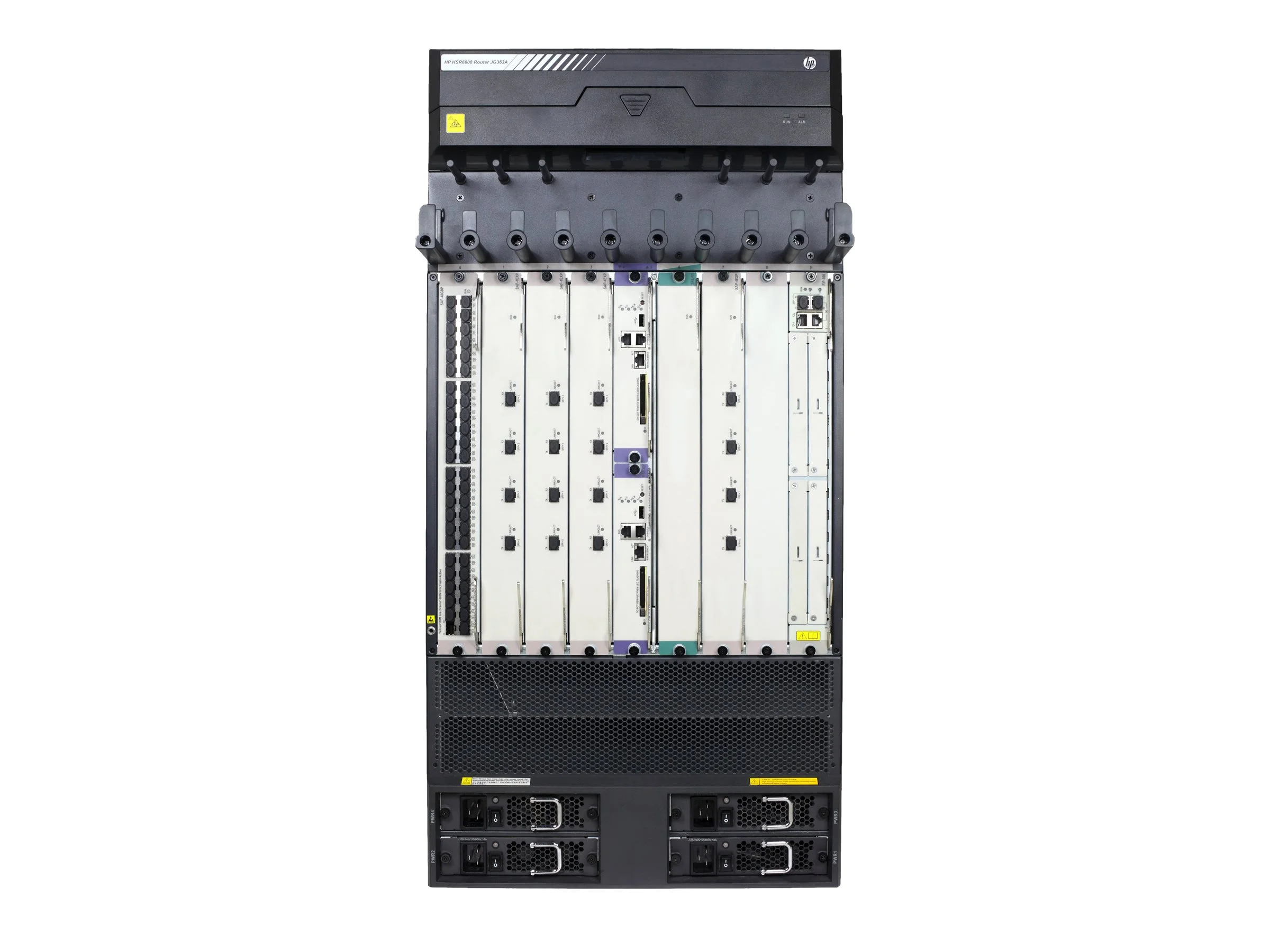 HPE FlexNetwork HSR6808 Router Chassis