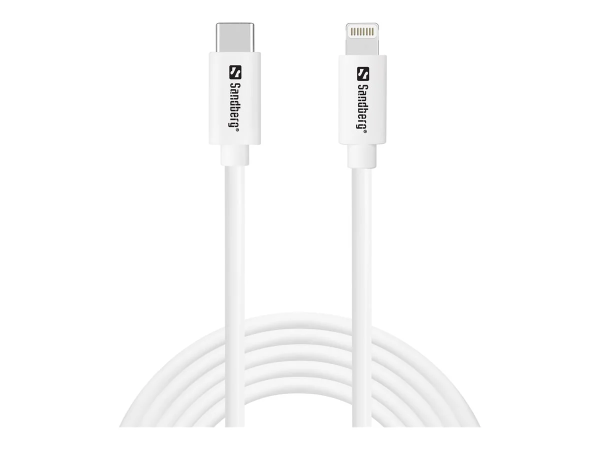 SANDBERG USB-C PD to Lightning MFI 2M