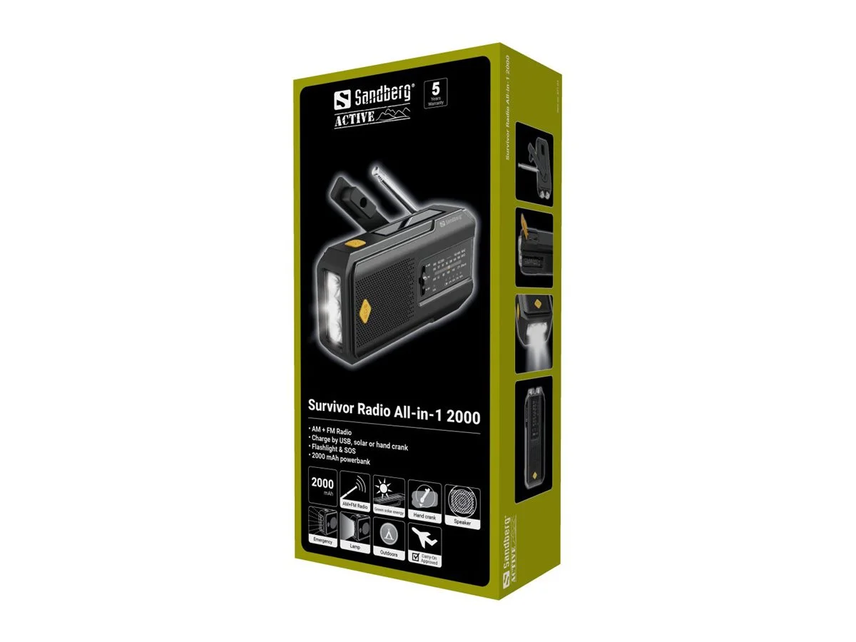 SANDBERG Survivor Radio All-in-1 2000