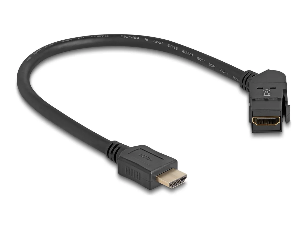 DELOCK HDMI Einbaubuchse 45 gewinkelt z