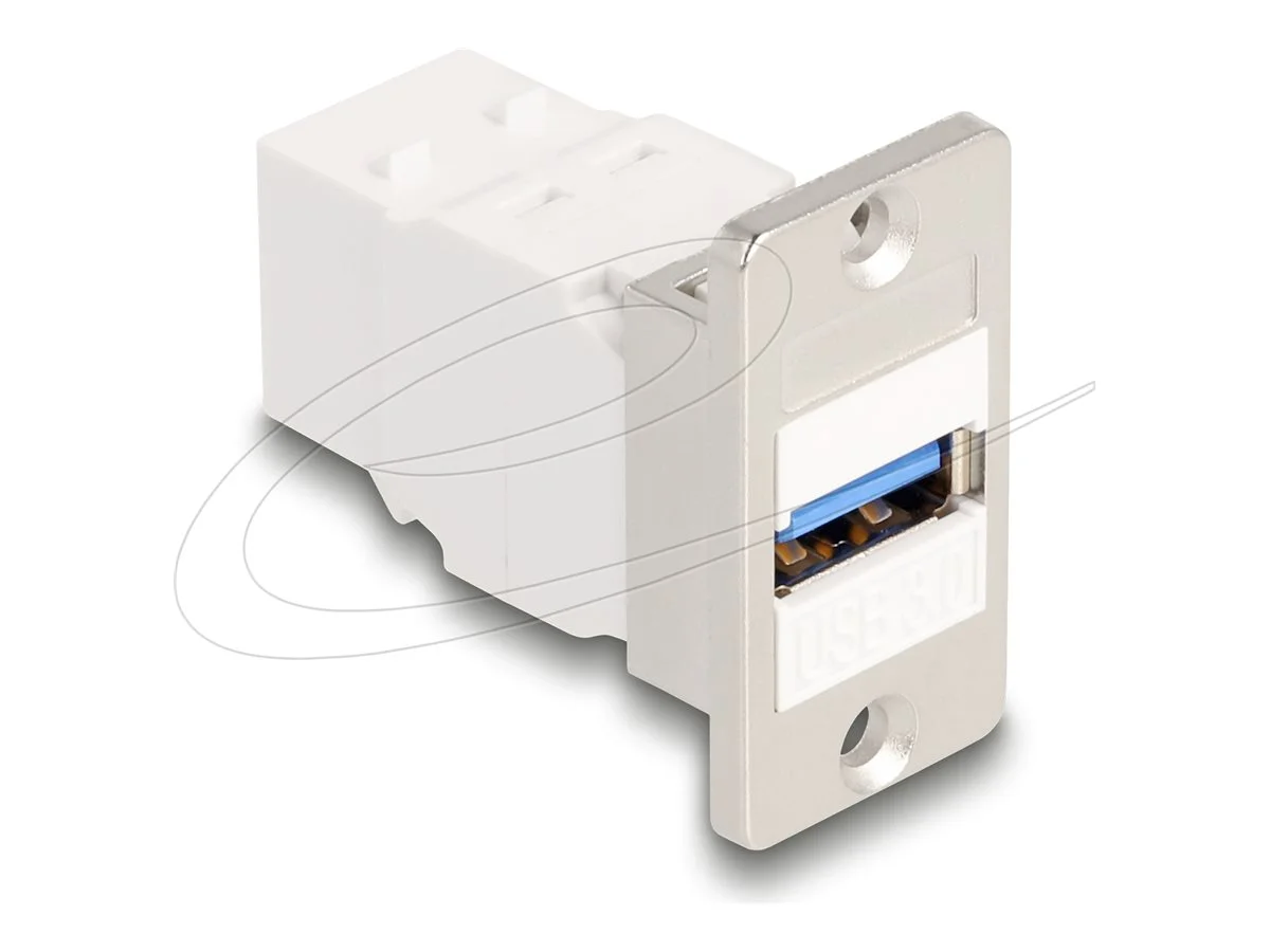 DELOCK Panel Mount Keystone Modul USB 5