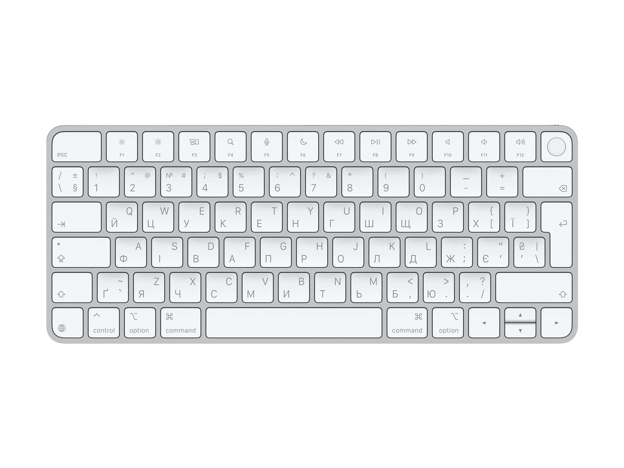 APPLE MAGIC KEYBOARD TOUCH ID-UKR