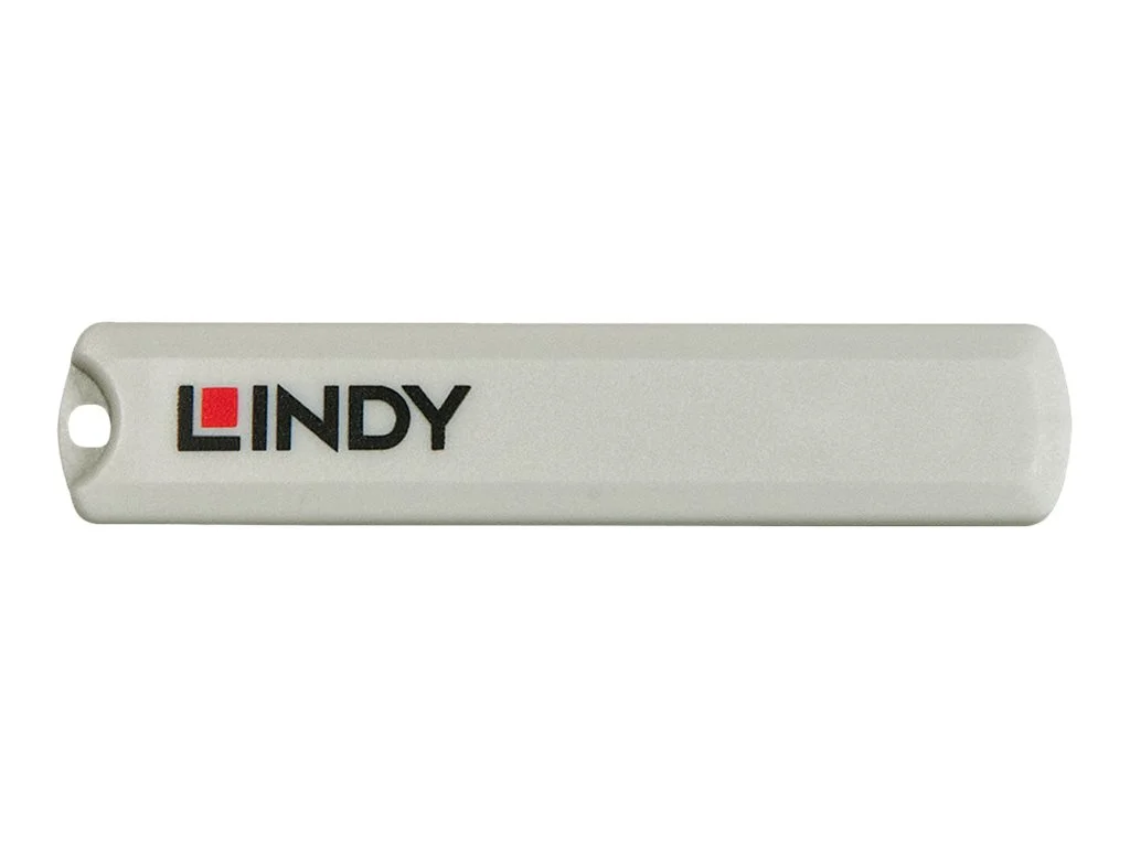 LINDY USB Typ C Port Schloss gruen 4St.