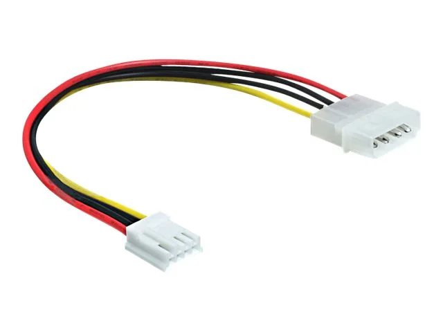 DELOCK Kabel Power Molex 4 Pin St Floppy