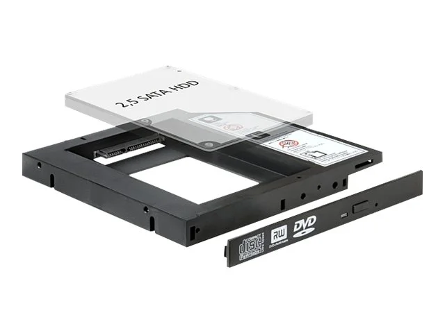 DELOCK Einbaur.Slim SATA 5,25 fur 2,5HDD