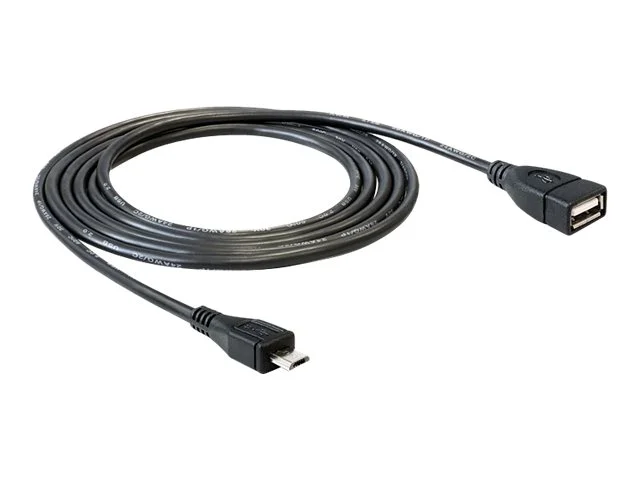 DELOCK Kabel USBmicro-B St>USB-A Bu OTG