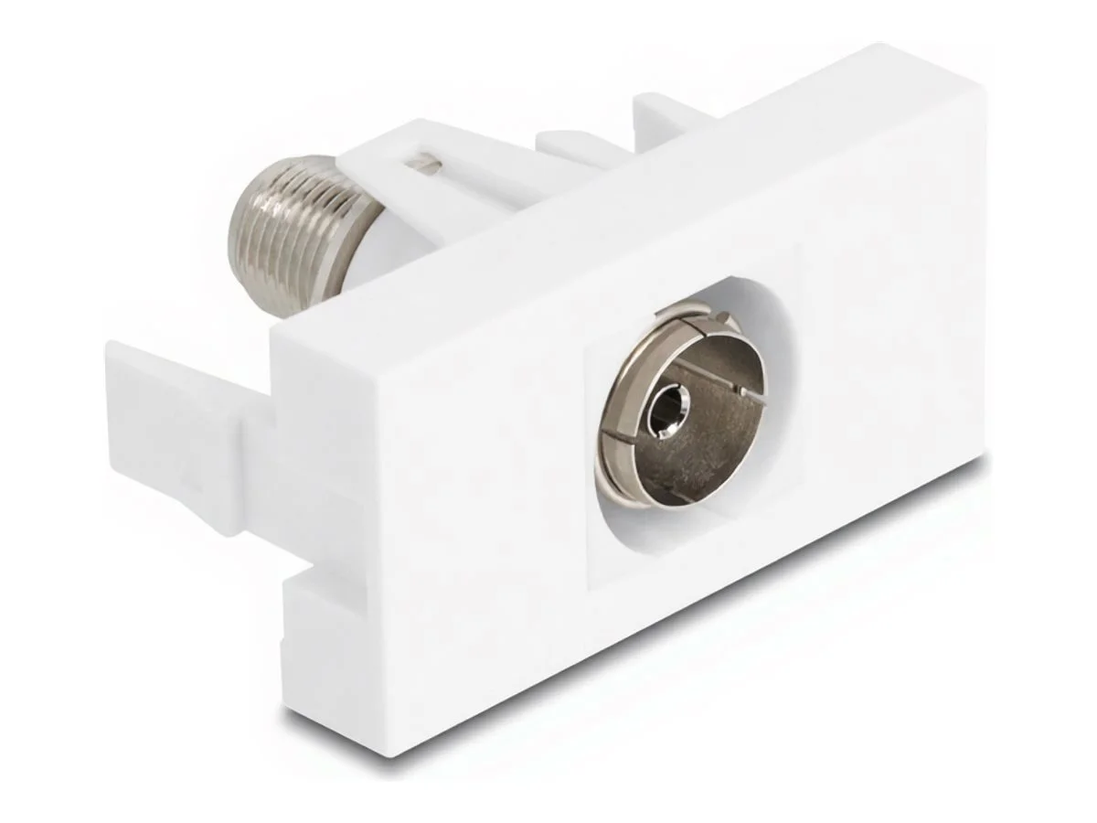 DELOCK Easy 45modul IEC Buchse zu F Buc