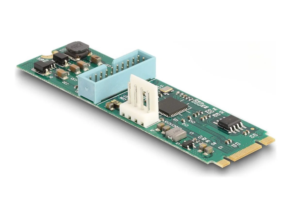 DELOCK Konverter M.2 Key B+M Stecker zu
