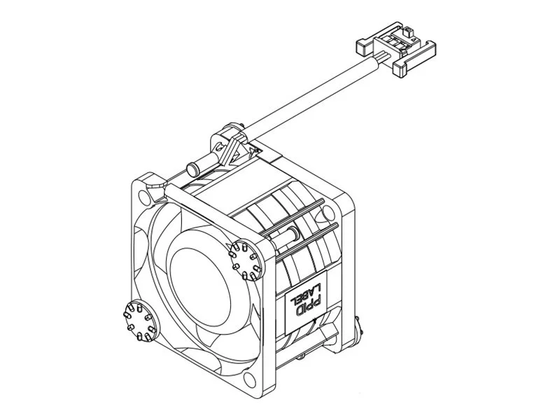 DELL Additional FAN 8,89cm Chassis CK