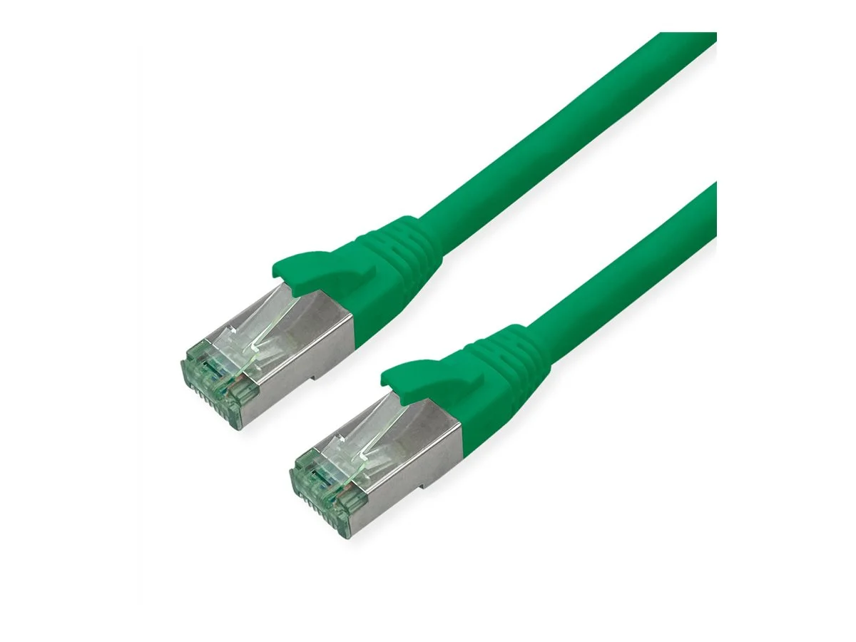 ROLINE RM Patchkabel Kat.6A grun 5m