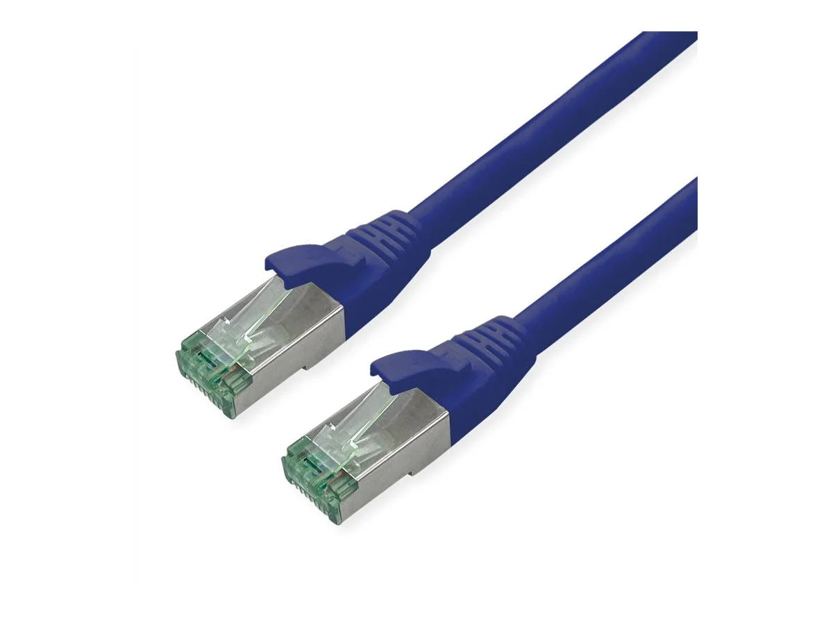 ROLINE RM Patchkabel Kat.6A blau 1,5m