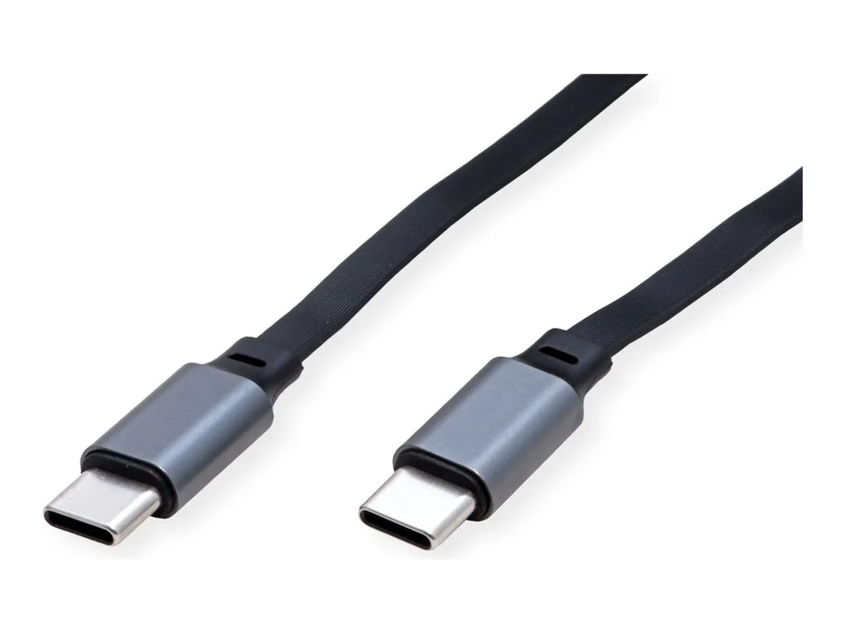 ROLINE USB 2.0 Aufrollbares Kabel C 1,2m