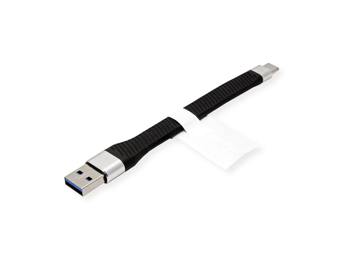 ROLINE USB 3.2 Gen 2 Silikonkabel C 11cm