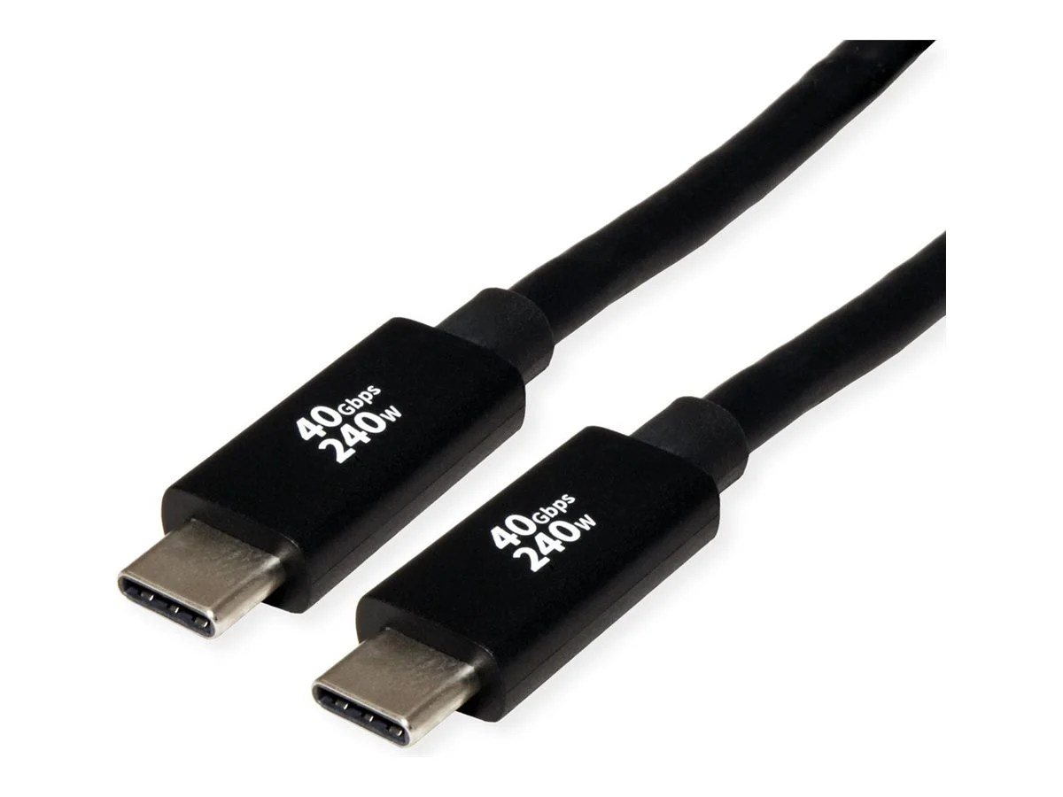 ROLINE USB4 Gen3x2 Kabel C-C ST/ST 2m