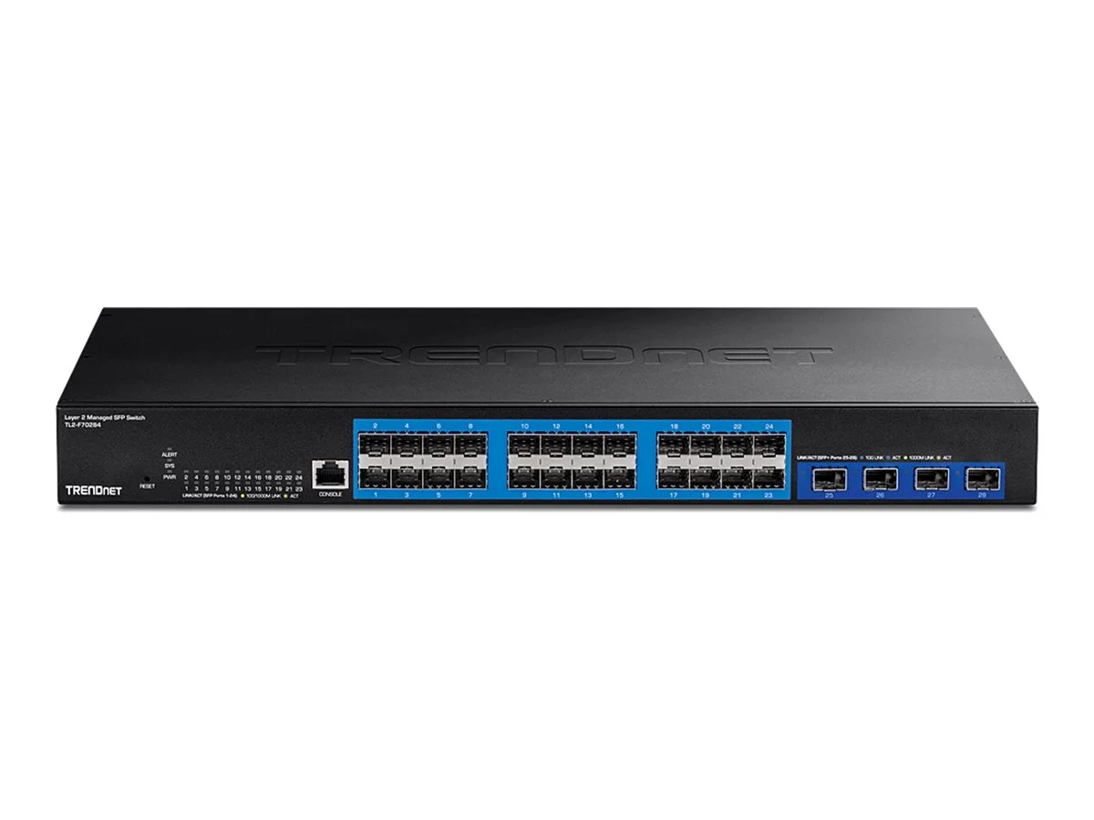 TRENDNET TL2-F70284 28-Port SFP Switch